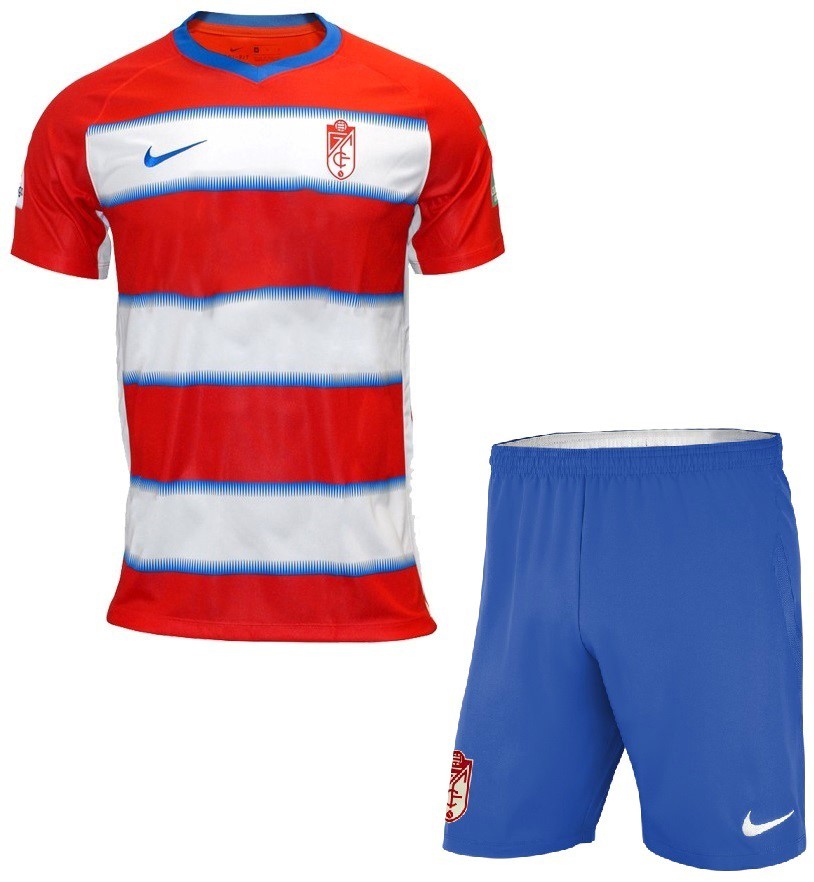 Tailandia Camiseta Granada 1ª Niños 2019-2020 Rojo Blanco